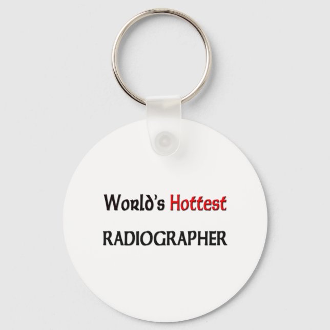 Worlds Hottest Radiographer Nyckelring (Framsida)