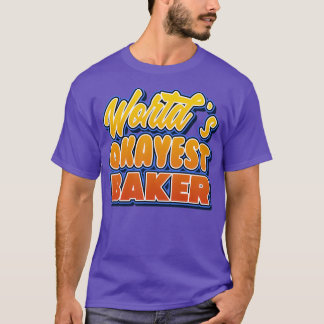 Worlds okayest baker Job pun T Shirt