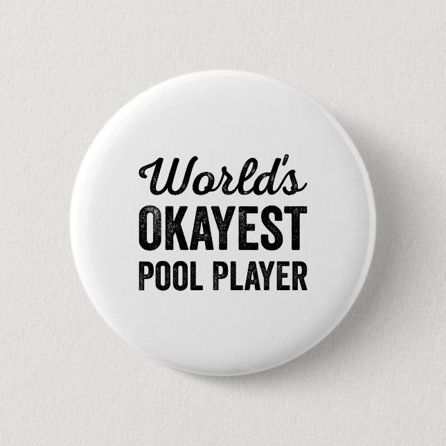 Worlds Okayest Bassäng Player Funny Sarkastic Bill Knapp (Framsida)