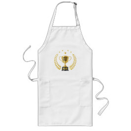 World's Okayest Chef Apron Långt Förkläde