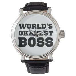 World's Okayest Chef Armbandsur