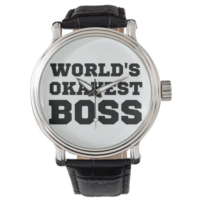 World's Okayest Chef Armbandsur (Framsida)