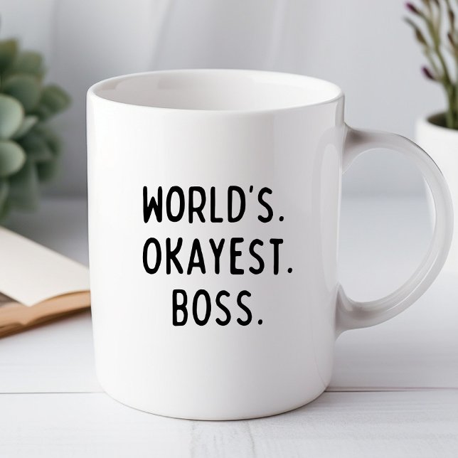 World's Okayest Chef Funny Office Mugg (Skapare uppladdad)