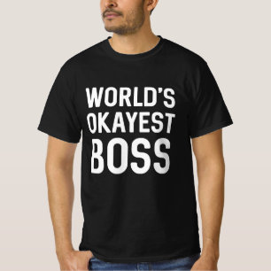 World's Okayest Chef T Shirt