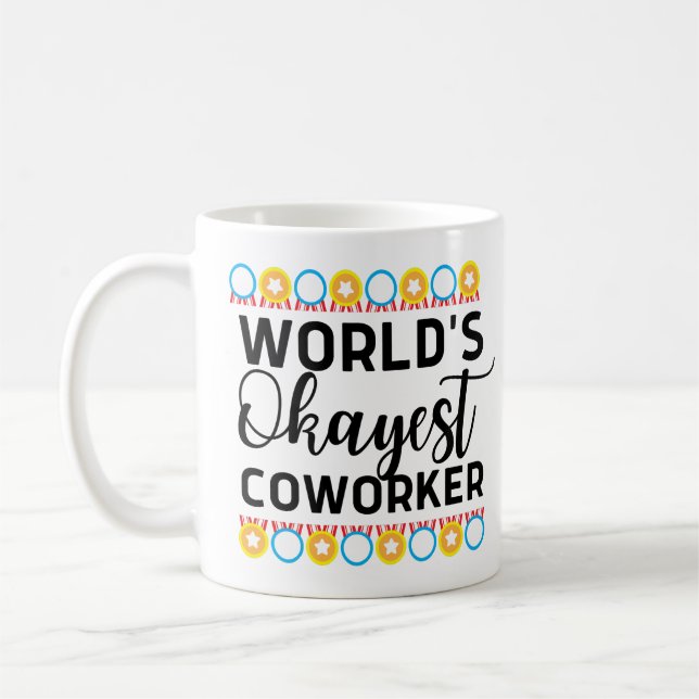 World's okayest coworking kaffemugg (Vänster)