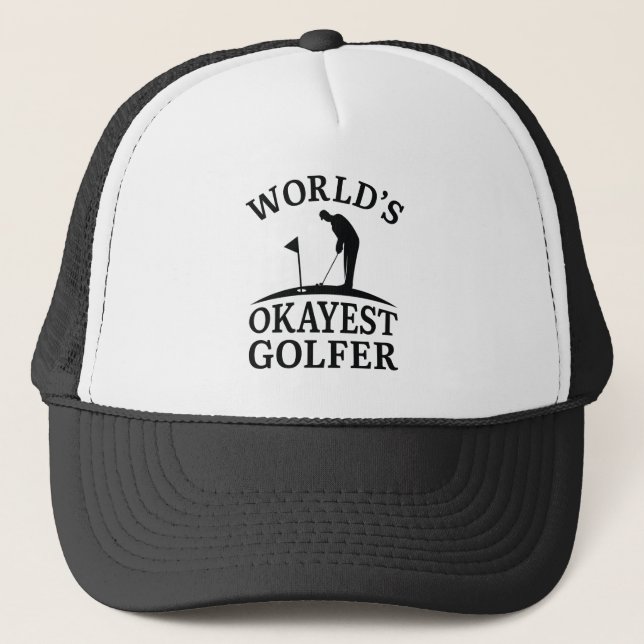World's Okayest Golfer Keps (Framsida)