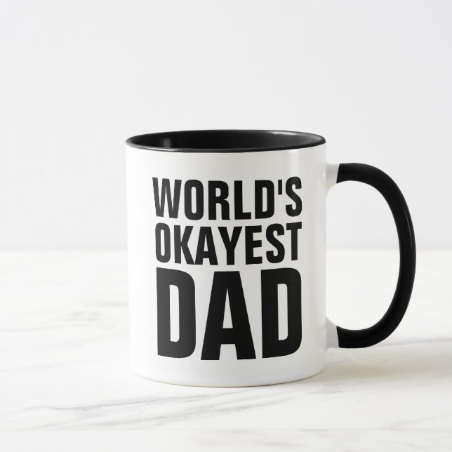 WORLDS OKAYEST PAPPA KAFFE KOPPAR (Höger)