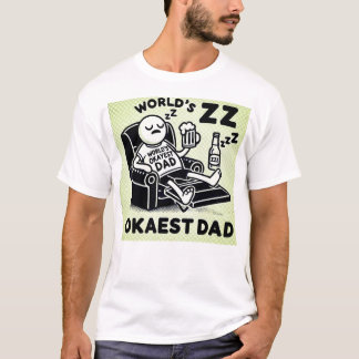 World's Okayest Pappa T Shirt