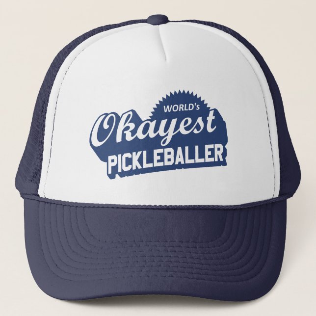 World's Okayest Pickleballer Keps (Framsida)