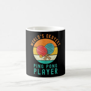 World's Okayest Ping Pong Player Kaffemugg