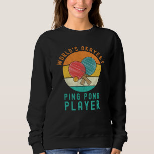 World's Okayest Ping Pong Player T Shirt