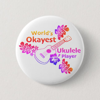 World's Okayest - Rainbow Button Knapp