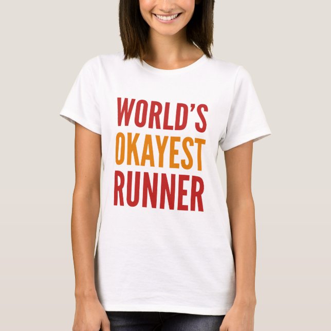 World's Okayest Springer T Shirt (Framsida)