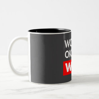 Worlds okayest Wise Två-Tonad Mugg