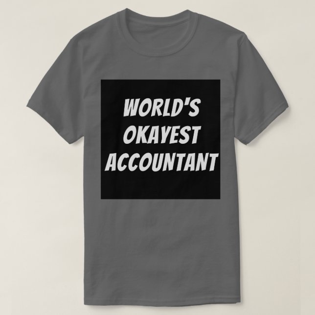 Worlds okayestrevisor 3 t shirt (Design framsida)