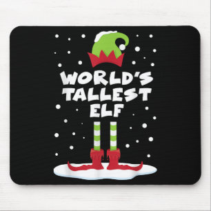 World's Tallest Elf Matching Group Family Helgdag Musmatta