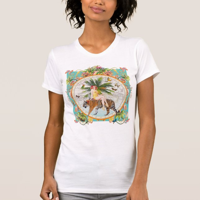 Worlds Traveler T Shirt (Framsida)