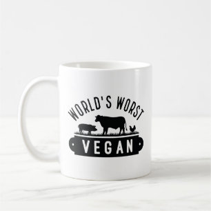 World's Worst Vegan Kaffemugg