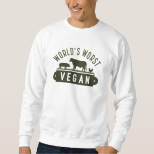 World's Worst Vegan Lång Ärmad Tröja