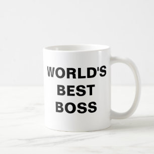 WORLD'SBEST BOSS KAFFEMUGG