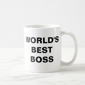 WORLD'SBEST BOSS KAFFEMUGG