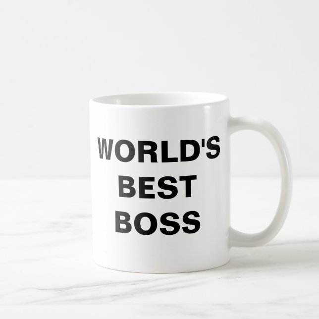 WORLD'SBEST BOSS KAFFEMUGG (Höger)