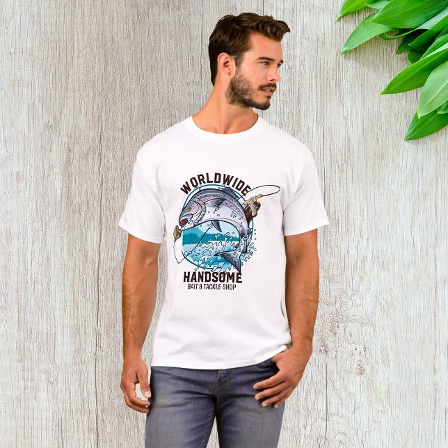 Worldwide Handsome Bait and Tackle Shop T Shirt (Skapare uppladdad)