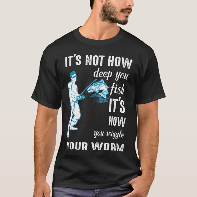 Worldwide Handsome Bait & Tackle Shop T Shirt (Framsida)