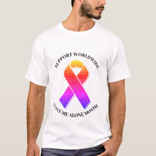 Worldwide Lämna Me Ensam Month T-Shirt