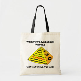 Worldwide Lockdown tote Tygkasse