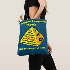 Worldwide Lockdown Tote Tygkasse