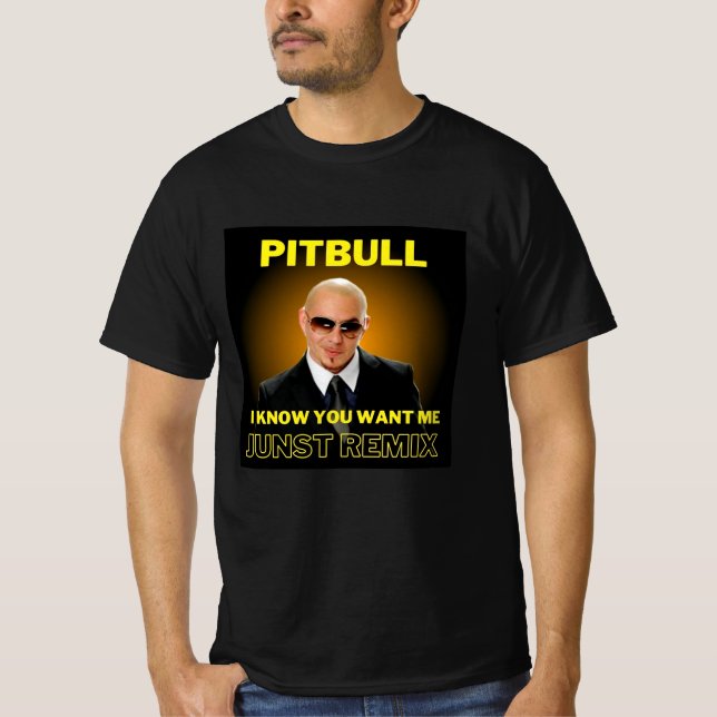 Worldwide Pitbull citat T Shirt (Framsida)