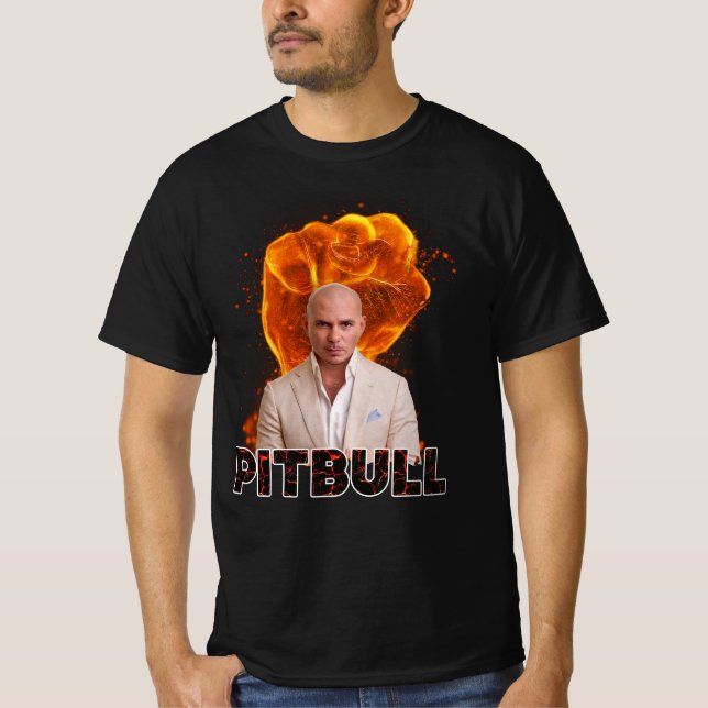 Worldwide Pitbull T Shirt (Framsida)