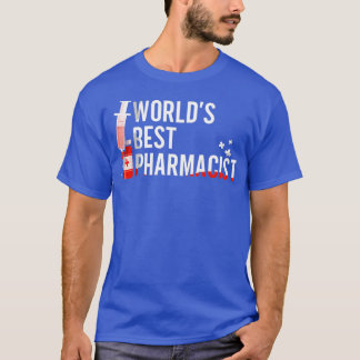 Worldx27s Best Pharmacist Job Apothecary Pharmacy T Shirt