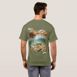 Worn Calm | Öringström i öknen Natur T-Shirt