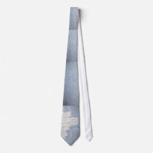 Worn Denim-look Manar Tie Slips
