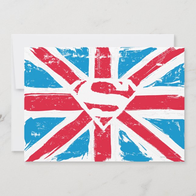 Worn S-Shield over Flagga (Framsida)