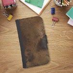 Worn Saddle Faux Leather Plånboksfodral<br><div class="desc">Worn Saddle Faux Leather</div>