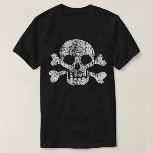 Worn Skull och Crossbone Tröja