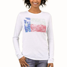 Worn Texas Flagga