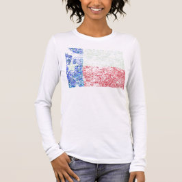 Worn Texas Flagga T Shirt