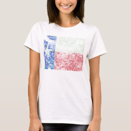 Worn Texas Flagga T Shirt