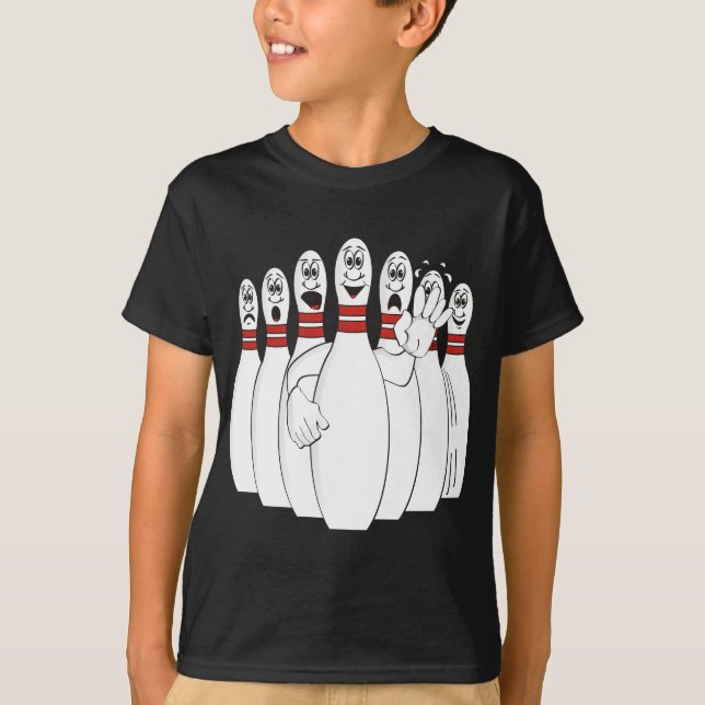 Worried Bowling stift Tee (Framsida)