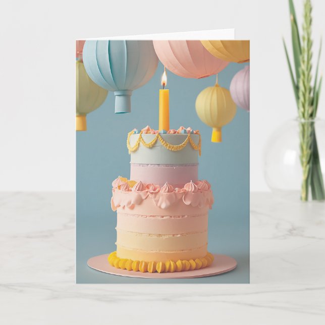 Worry-Free Birthday Wishes Kort (Framsida)
