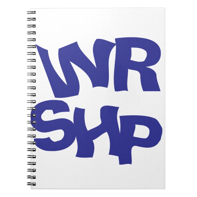 WORSHIP-offert Anteckningsbok (Framsidan)