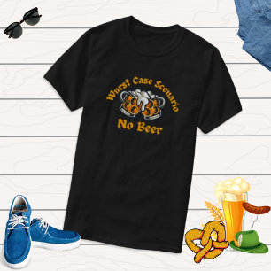Worst Case Scenario T-shirt för öl- och korvälskar
