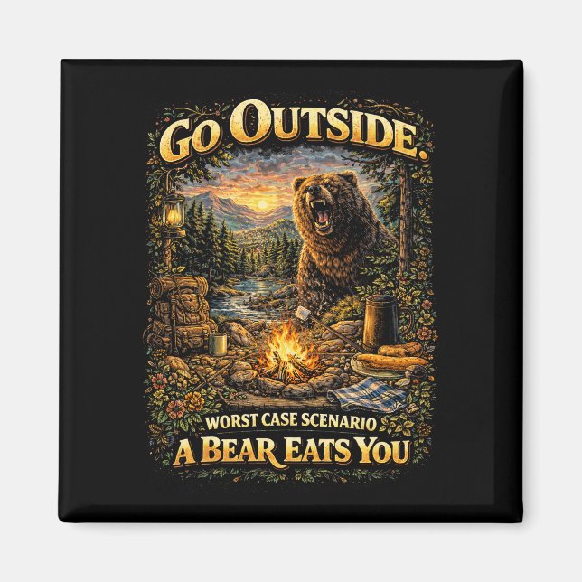 Worst Case Wilderness Magnet (Framsidan)