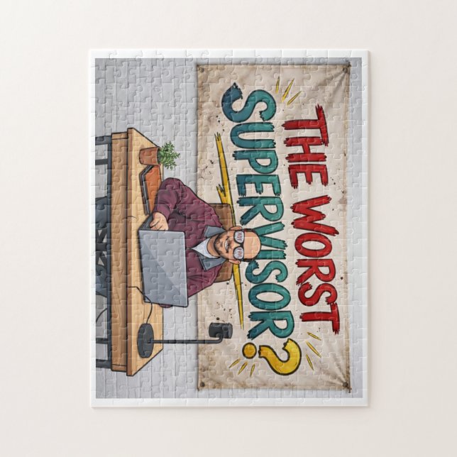 Worst Supervisor? Puzzle Pussel (Vertikal)