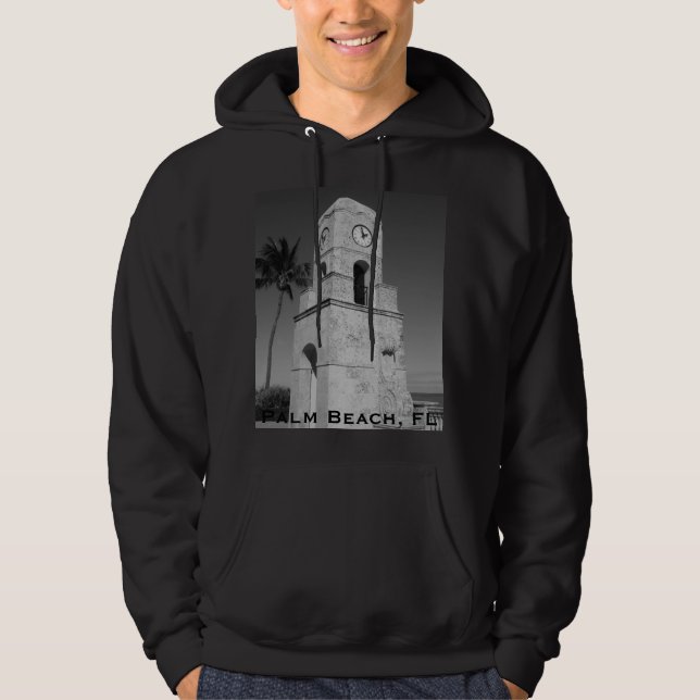 Worth Avenue Clock Torn - Handflatan Beach, Florid Hoodie (Framsida)