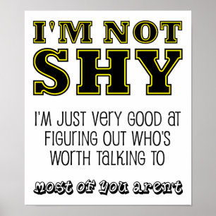 Worth pratar med Funny Poster